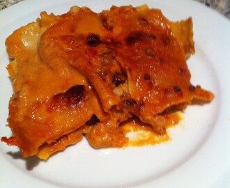 Hjemmelavet lasagne