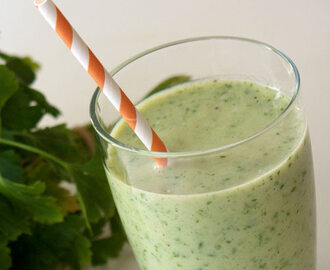 Spinat-avocado smoothie