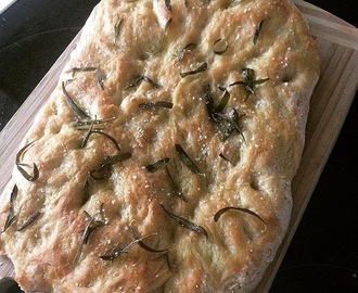 Focaccia med rosmarin