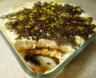 Tiramisu med Citron