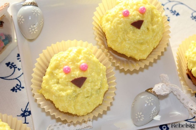 Påske cupcakes