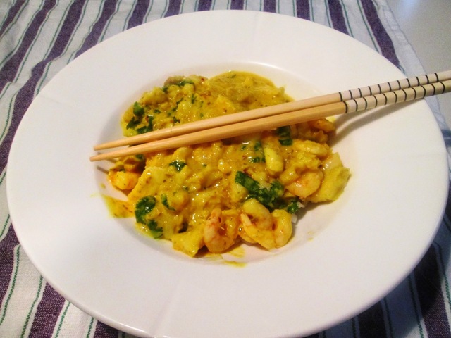 Cambodiansk Fiskecurry