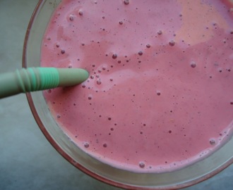 Bringebærsmoothie