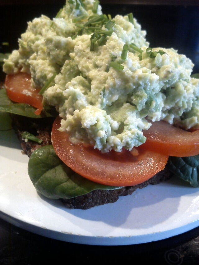 Avocado-ægge Salat