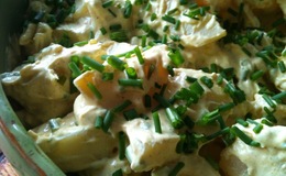 Kartoffel salat karry