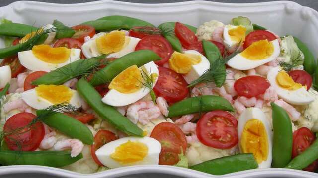 Frokostsalat – Maskeret blomkål