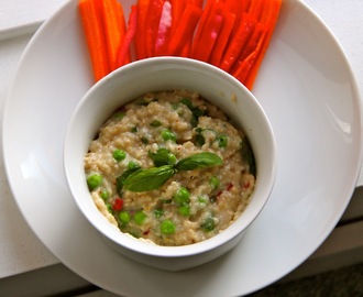 Oat Risotto With Peas