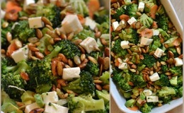 Broccoli salat med feta