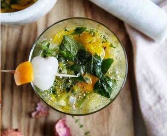 Kumquats mojitos med eller uden sprit