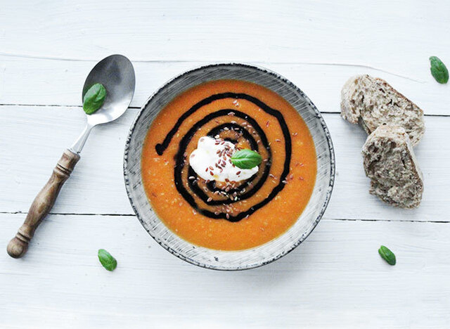 Tomatsuppe – kaloriefattig