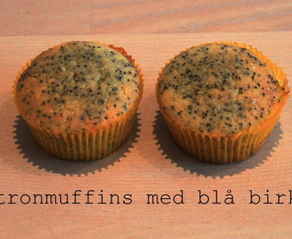 Muffins med citron og birkes