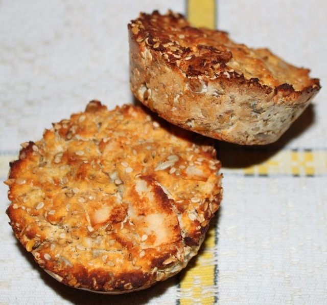 Kokos-banan 'stenaldermuffins' - glutenfri, og fyldt med fibre og protein