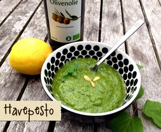 Havepesto (mælkefri)