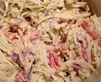 Coleslaw med wasabi