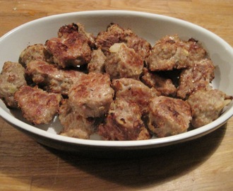 Frikadeller i ovn