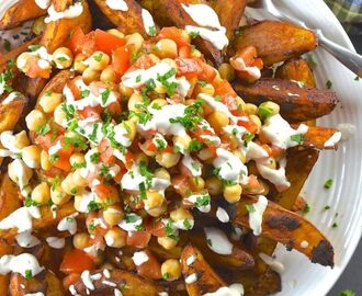 Loaded Taco Fries with Lime Crema