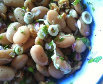 Butterbeans salat m/ristede valnødder