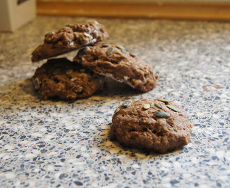 Rugbrøds boller m. græskar kerner