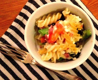 Pasta ala creme m. broccoli