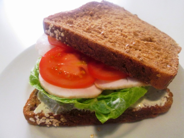 Sandwich med Pikantost og Kylling