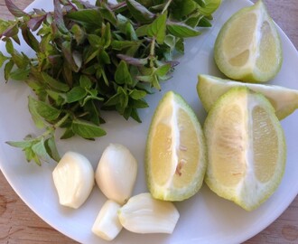 Kylling med citron og oregano