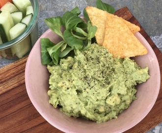 Simpel og hurtig guacamole