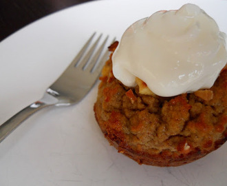 Æblemuffins med kanel