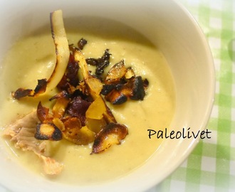 Paleolivets mælkefri jordskokke-suppe