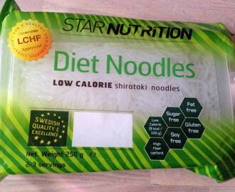 Anmeldelse: Star Nutrition Dietnoodles og Walden Farmes Pancake siryp