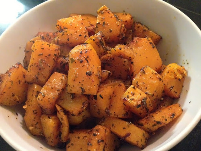 Butternut squash ala kartoffelbåde