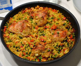 Dansk Paella opskrift