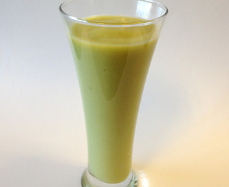 Banan og avocado smoothie