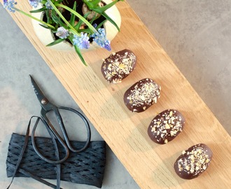 Påskeæg med karamel og lakrids