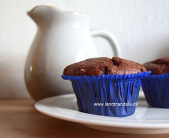 Nemme chokolade muffins