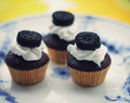 Mini Oreo Cupcakes