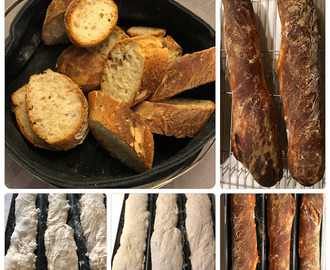 Ciabatta flutes