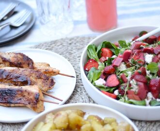 Sommer salat til grill-hygge på Fars Dag
