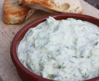 Mælkefri tzatziki