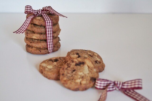 ♡ 17. Marcipansmåkager med chokolade ♡