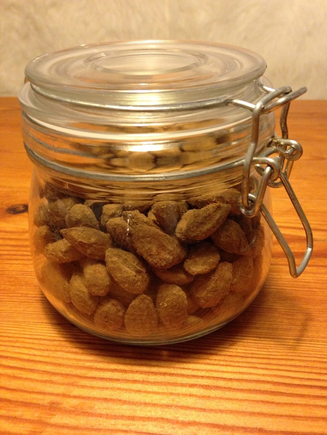 Salted Licorice Almonds