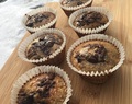 Sunde protein Muffin med Banan og Chokolade