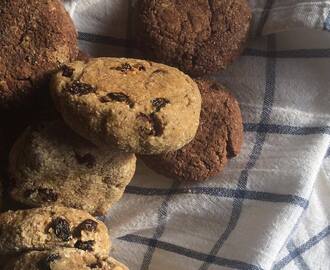 Glutenfri boller med müsli eller chokolade