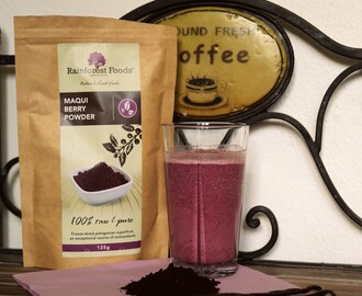 Karma Power smoothie med super antioxidanten Maqui berry