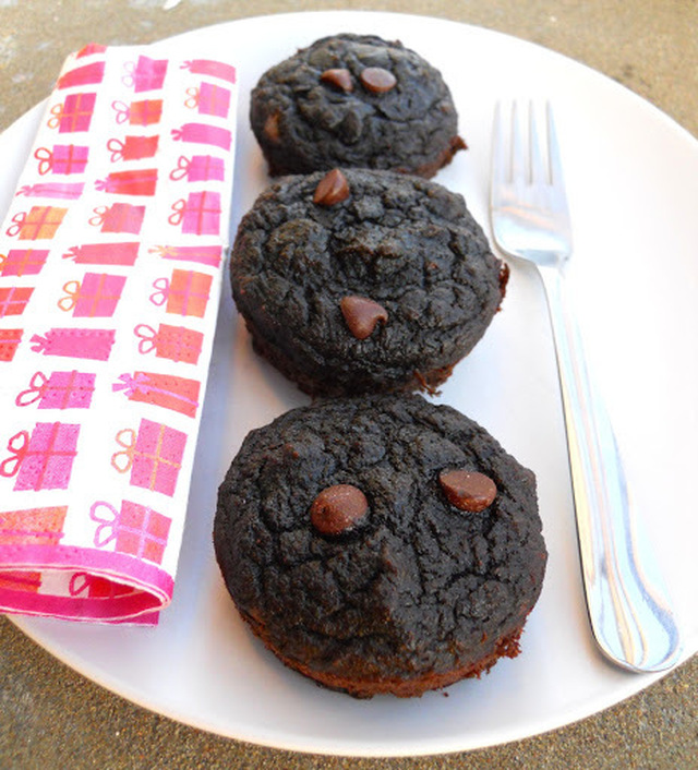 Chokolademuffins med appelsin