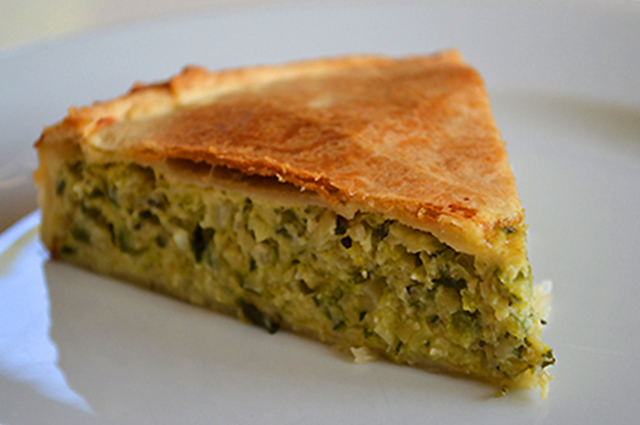 Tourte de courgettes