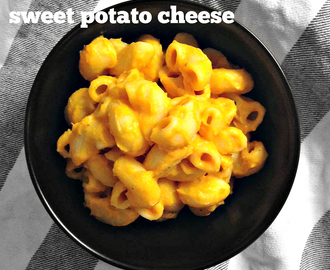 Macaroni & sweet potato cheese