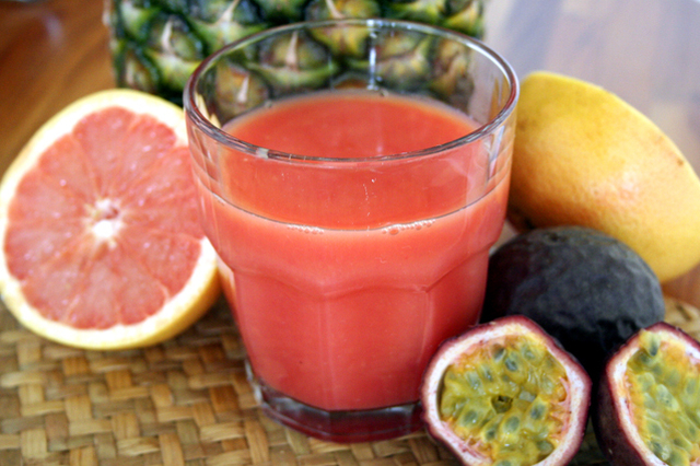 Sommer Juice med Passionsfrugt