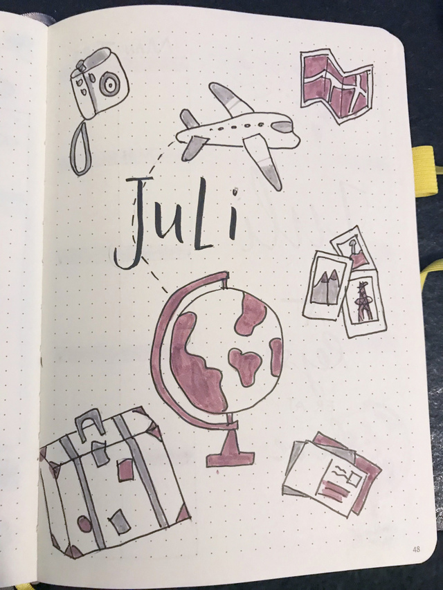 Bullet Journal – mit kreative outlet