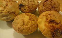 Makron mandel muffins 