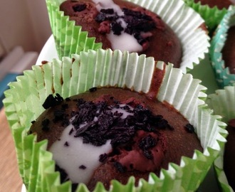 Spinat Chokolade Muffins